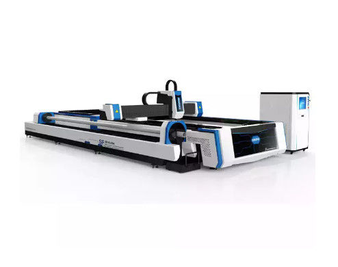 Paslanmaz Çelik Boru Lazer Kesici Makinesi 3015AM 3000w Fiber Lazer Kesici