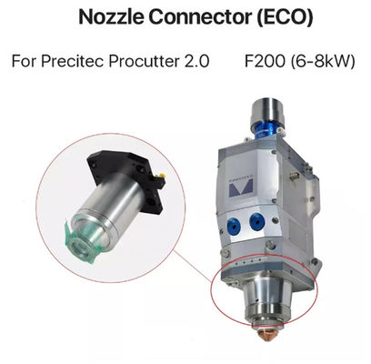 Kondansatör Fiber Lazer Sensör Baş Nozul Konnektörü 6kW-8kW Seramik Tutucu F200