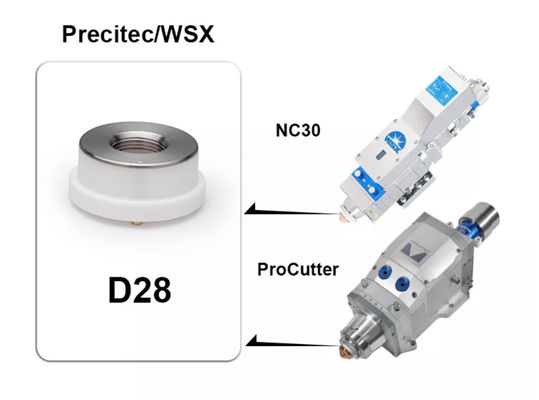 Precitec RayTools Fiber Lazer Seramik Halka D28mm Seramik Nozul Tutucu