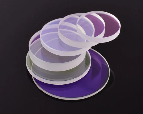 9.8mm Kalın Lazer Koruyucu Lens D30 Erimiş Silika Fiber Lazer Lens