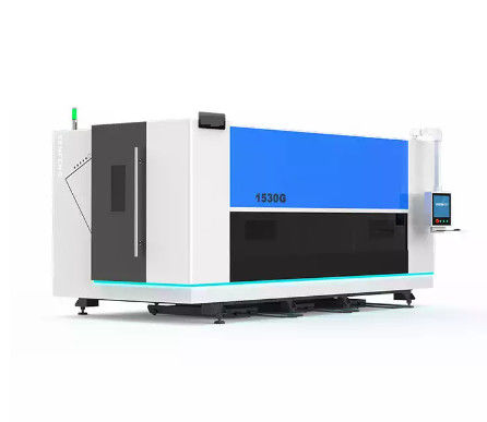 Tek Tablalı 2000W / 3000W CNC Fiber Lazer Kesim Makinesi
