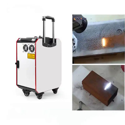 Metal Pas Temizleme Yağı Gres Temizliği İçin Tramvay Kasası Tipi Lazer Temizleme Makinesi